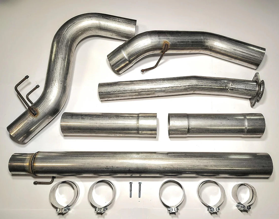 Downpipe Back Exhaust - Single (2011-2026 Ford 6.7L F250/F350 Powerstroke)