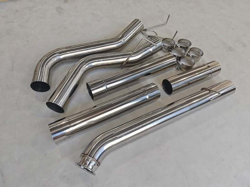 Cummins 5" 304SS Polished Exhaust Kit