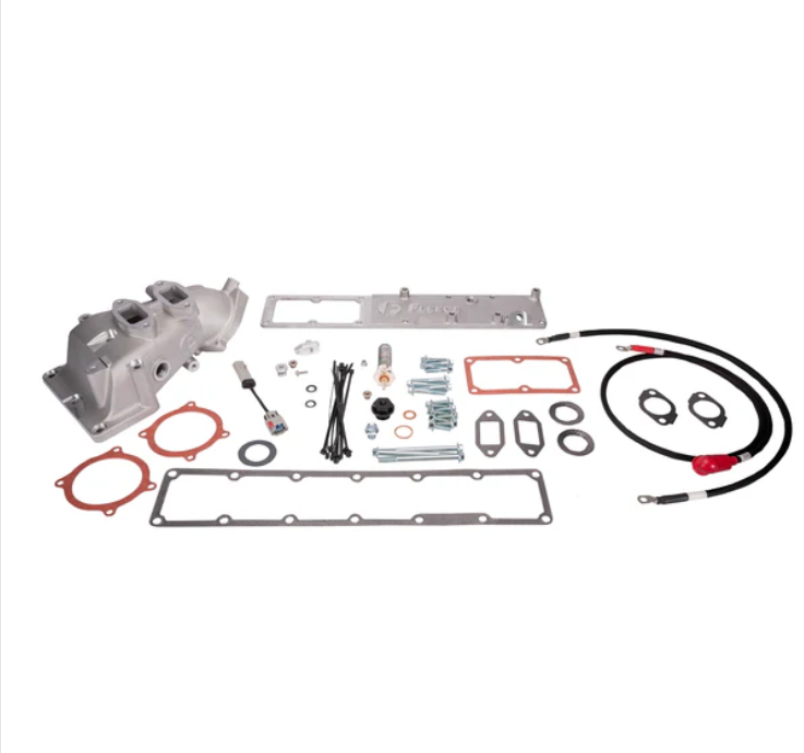 Fleece Intake and Grid Heater Kit - 07.5-24 Dodge/Ram 2500-5500 Cummins 6.7L