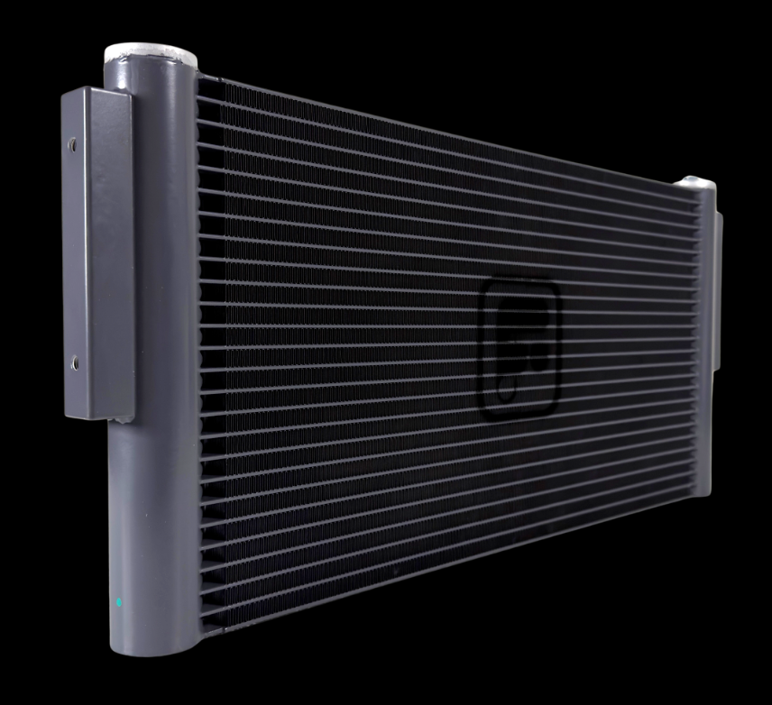 Fluidyne 2010-2012 68RFE High Performance Transmission Cooler With 8AN Line Kit