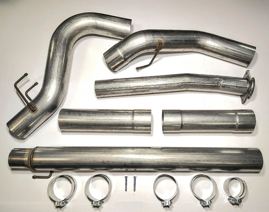 Downpipe Back Exhaust - Single (2011-2026 Ford 6.7L F250/F350 Powerstroke)