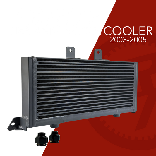 FLUIDYNE HEAVY DUTY TRANSMISSION COOLER - 03-05 LB7/LLY DURAMAX