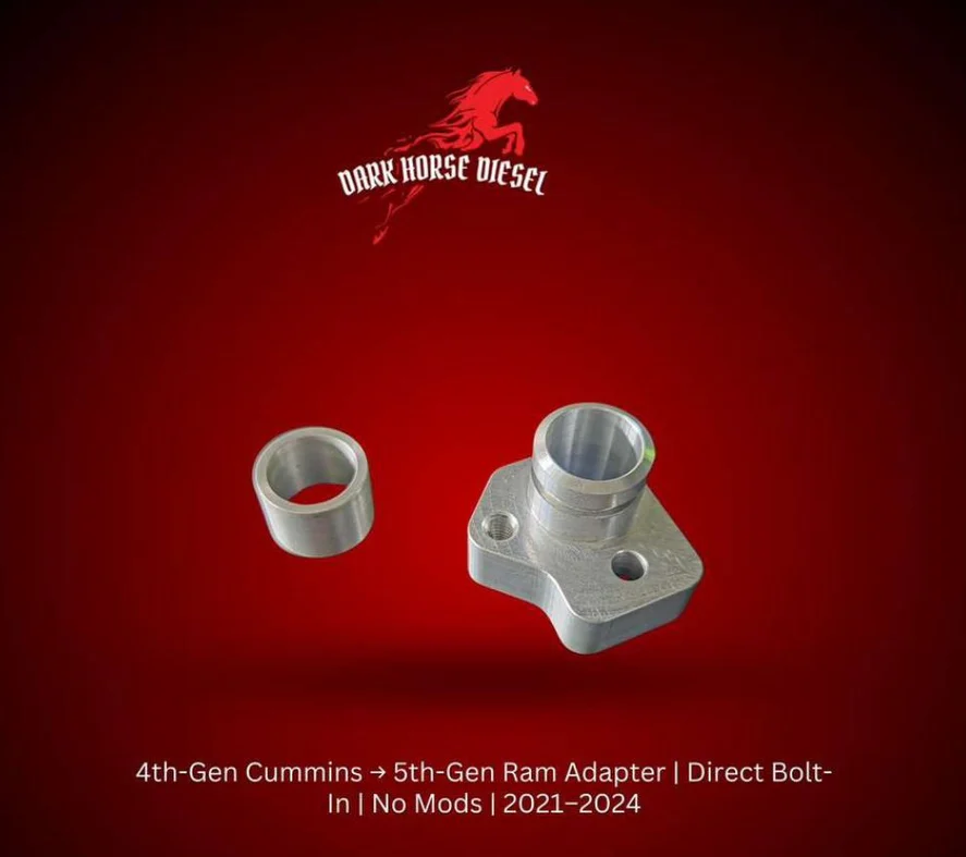 Dark Horse Diesel 4th Gen to 5th Gen Cummins Adapter